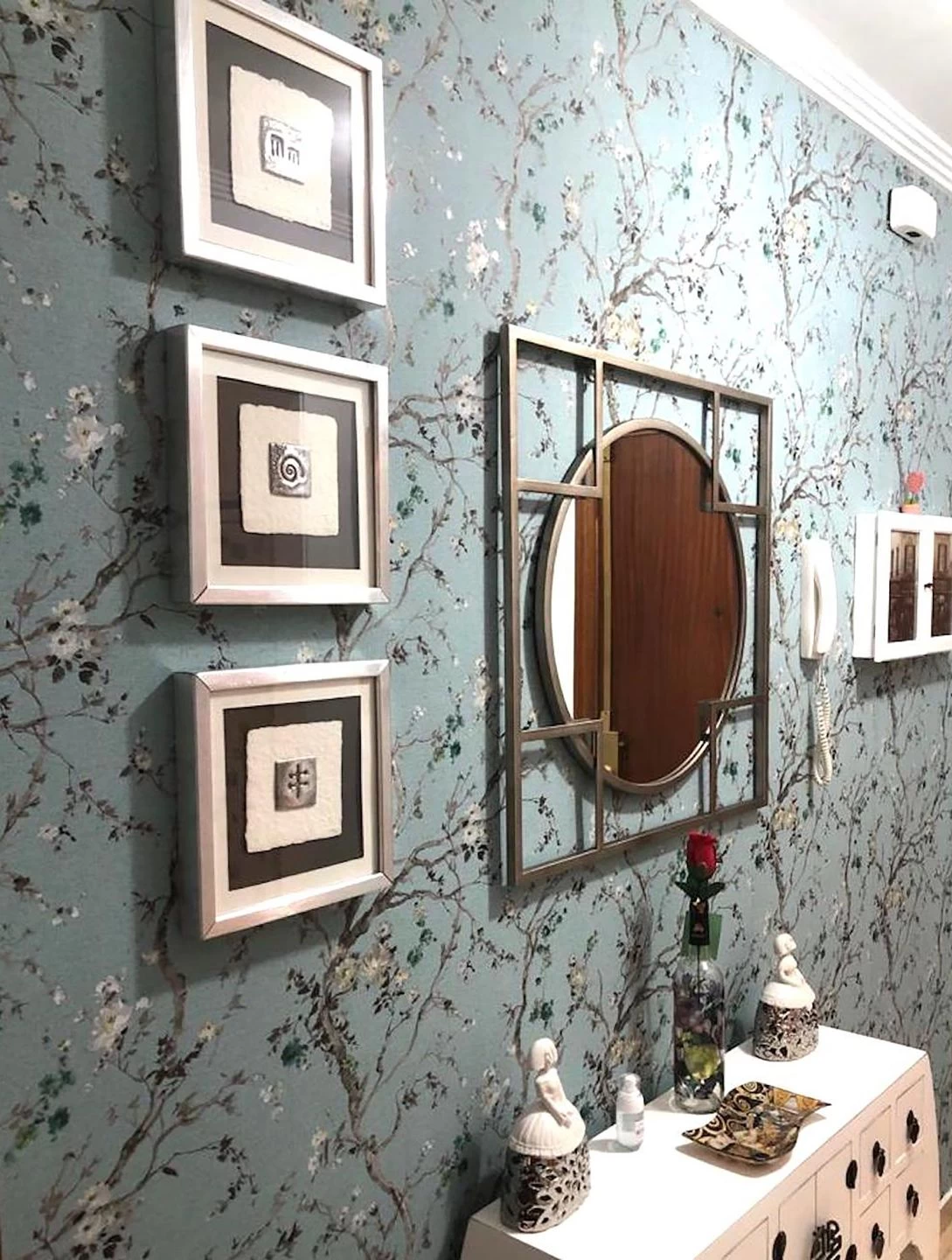 Tapete Malabar Pastelltürkis 4 Tapete Malabar Pastelltürkis – Bild 4