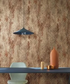 Tapete Malekid Kupferbraun -Berühmt Tapeten Geschäft Malekid B 625034 2880x1440