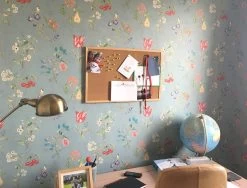 Tapete Mallorie Pastelltürkis -Berühmt Tapeten Geschäft Mallorie K 821401 2880x1440