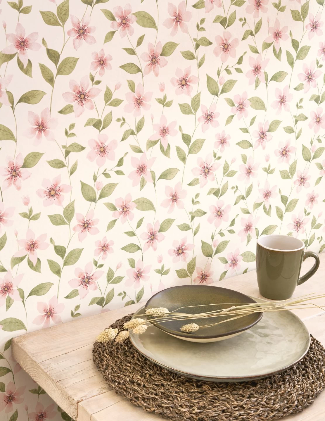 Tapete Maloa Pastellhellrosa 3 Tapete Maloa Pastellhellrosa – Bild 3