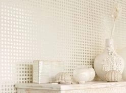 Tapete Marceline Silber Metallic