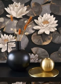 Tapete Mathilde Anthrazit