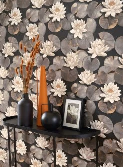 Tapete Mathilde Anthrazit -Berühmt Tapeten Geschäft Mathilde C 864651 2880x1440