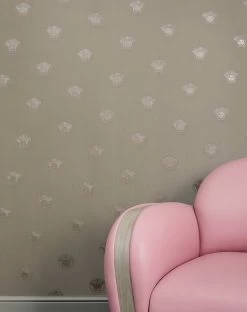 Versace Tapete Maxima Grau Schimmer -Berühmt Tapeten Geschäft Maxima B 410631 2880x1440