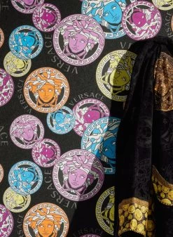 Versace Tapete Medusa Schwarz