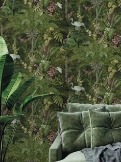 Tapete Melora Grüntöne -Berühmt Tapeten Geschäft Melora B 104572 2880x1440