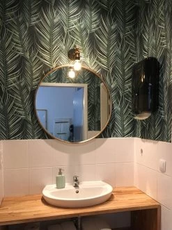 Tapete Meura Grüntöne -Berühmt Tapeten Geschäft Meura K 431021 2880x1440