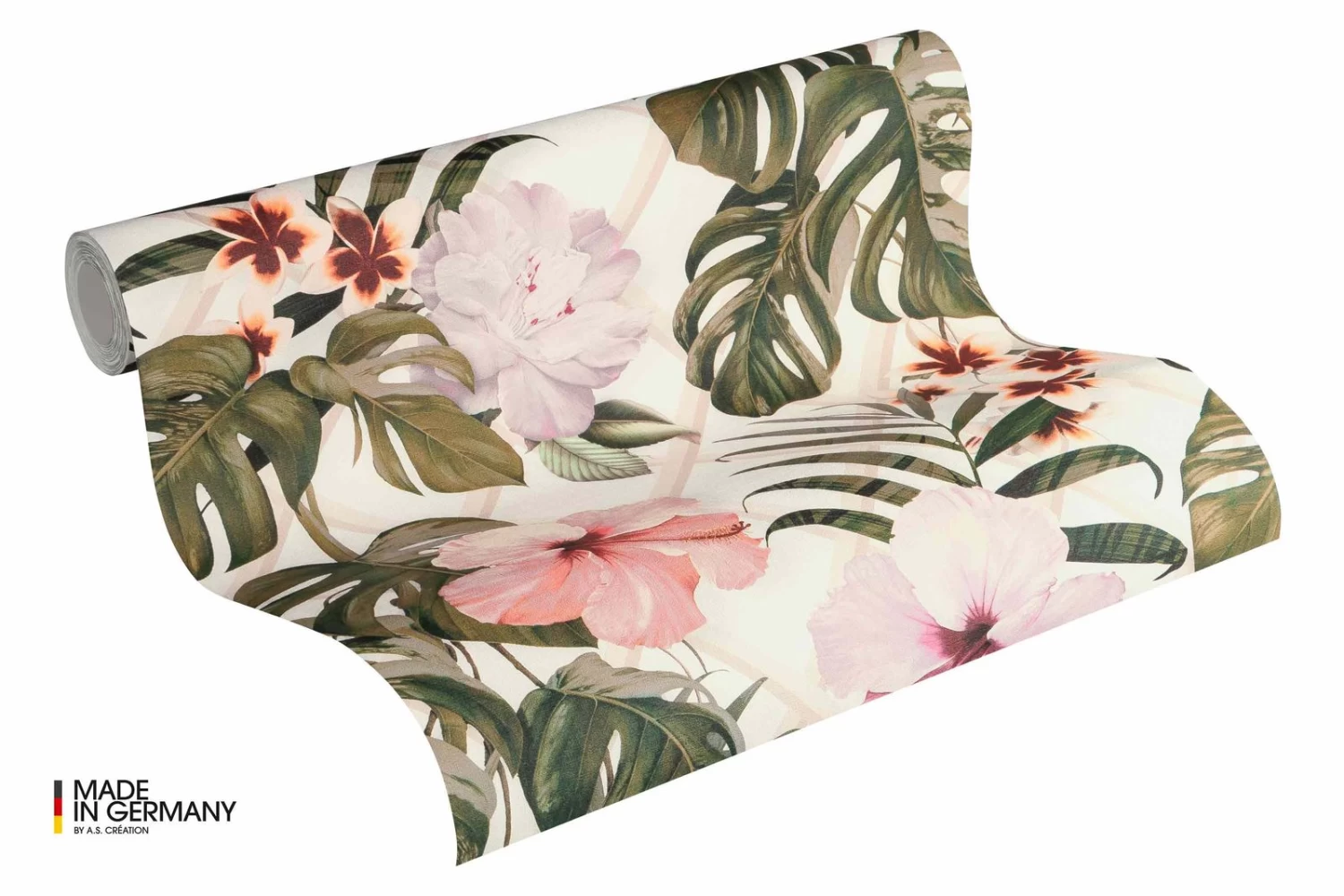 A.S. Creation Michalsky Tapete Vlies Blumen Floral Weiß Rosa 36518-1 2 A.S. Creation Michalsky Tapete Vlies Blumen Floral Weiß Rosa 36518-1 – Bild 2