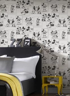 Tapete Mickey Sketches Weiss 5 Tapete Mickey Sketches Weiss -Berühmt Tapeten Geschäft Mickey Sketches A 431431 2880x1440