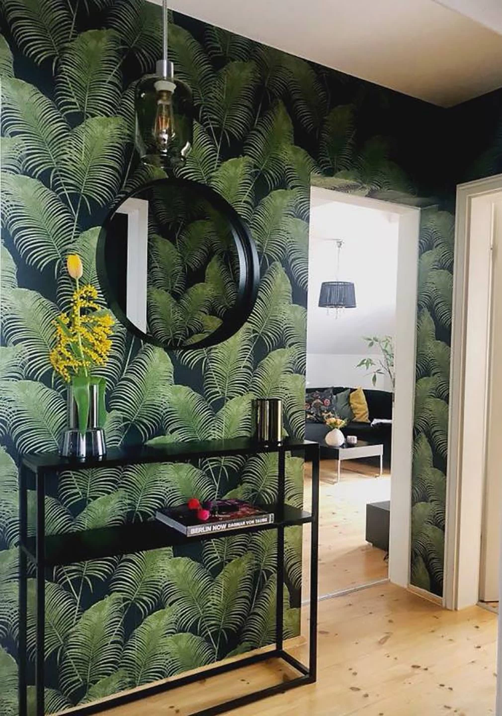 Tapete Milva Farngrün Schimmer 5 Tapete Milva Farngrün Schimmer – Bild 5