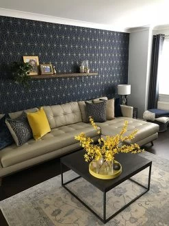 Tapete Morton Stahlblau 6 Tapete Morton Stahlblau -Berühmt Tapeten Geschäft Morton B 431064 2880x1440