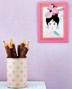 Tapete Mystic Weave 04 Hellviolett