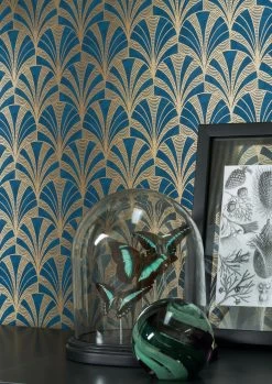 Ausgewählte Produkte 14 Tapete Obidos Dunkelblau