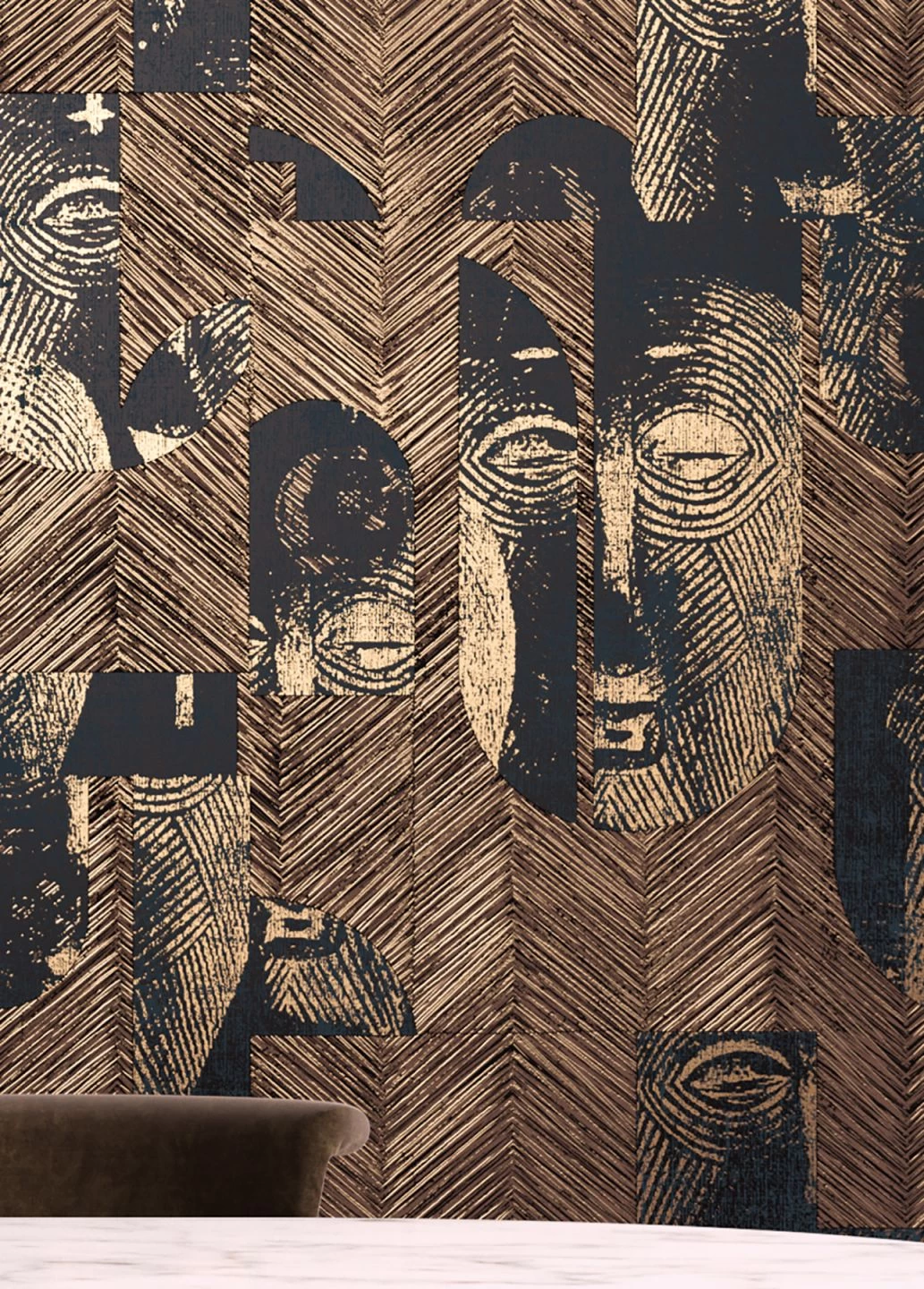 Tapete Orest Schwarz 1 Tapete Orest Schwarz