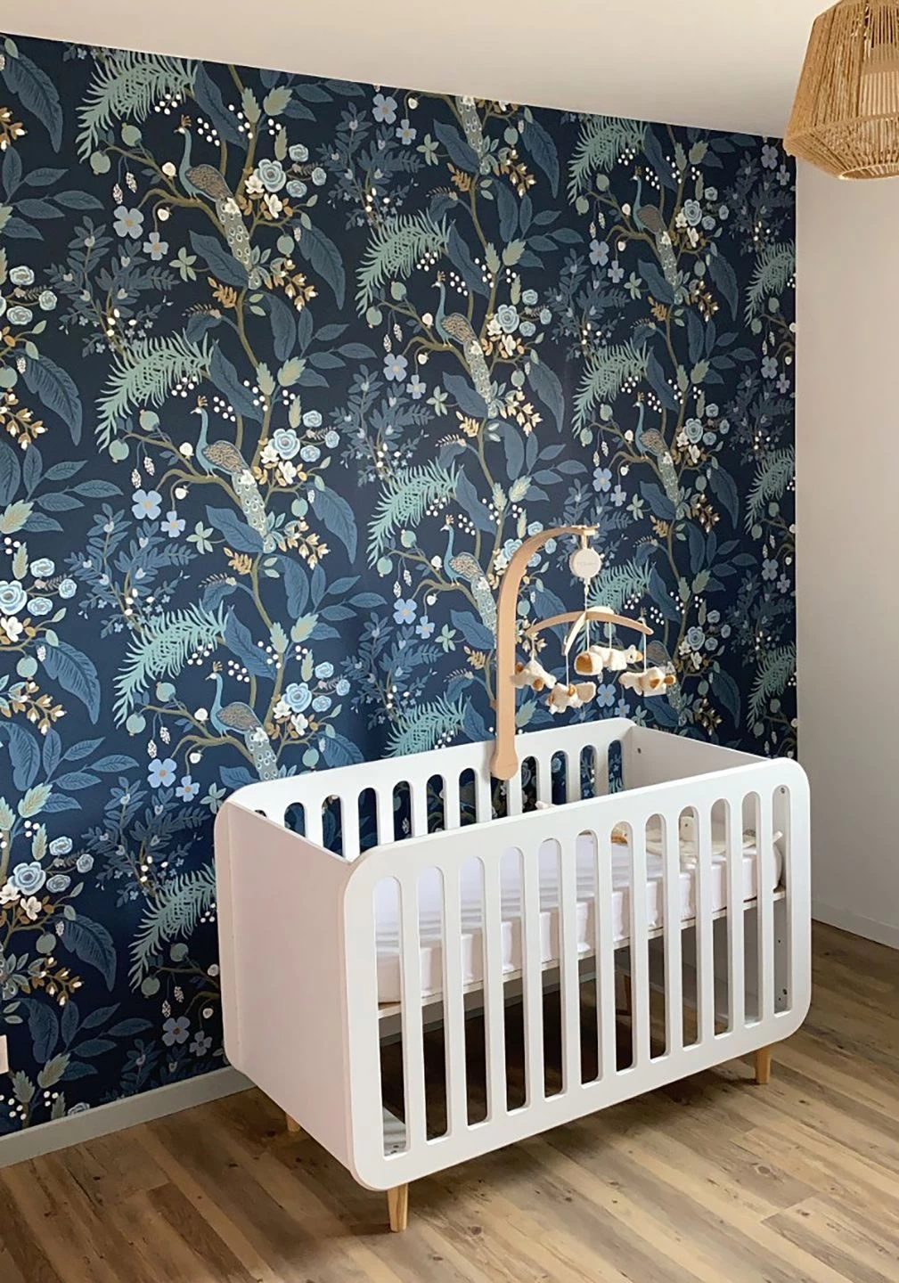 Tapete Peacock Tree Stahlblau 5 Tapete Peacock Tree Stahlblau – Bild 5