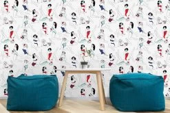 Tapete Pinup Rot -Berühmt Tapeten Geschäft Pinup A 355171 2880x1440