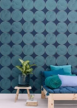 Tapete Rowan Türkisblau -Berühmt Tapeten Geschäft Rowan C 864572 2880x1440