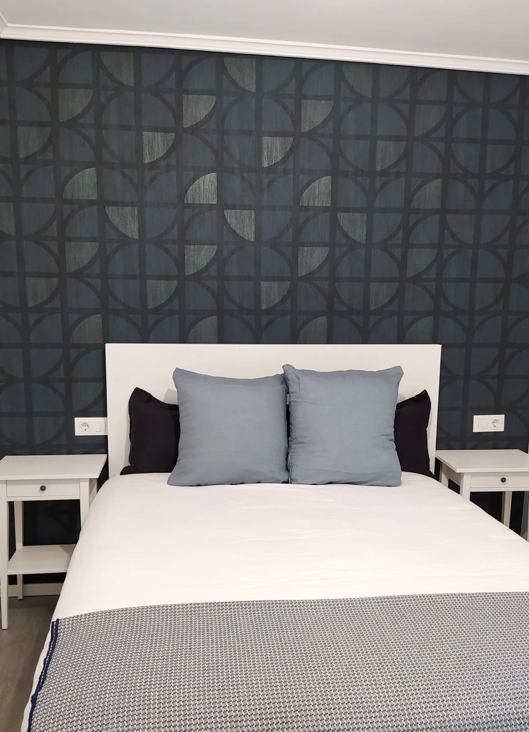 Tapete Salima Graublau 4 Tapete Salima Graublau – Bild 4