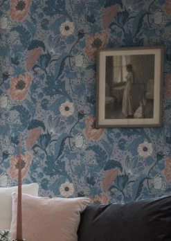 Tapete Soria Blautöne -Berühmt Tapeten Geschäft Soria A 485004 2880x1440