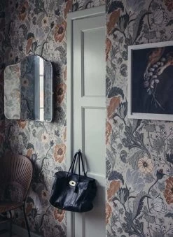 Tapete Soria Hellmoosgrau -Berühmt Tapeten Geschäft Soria B 485003 2880x1440