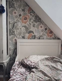 Tapete Soria Hellmoosgrau -Berühmt Tapeten Geschäft Soria W 485003 2880x1440