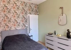 Tapete Soria Hellmoosgrau -Berühmt Tapeten Geschäft Soria Y 485003 2880x1440