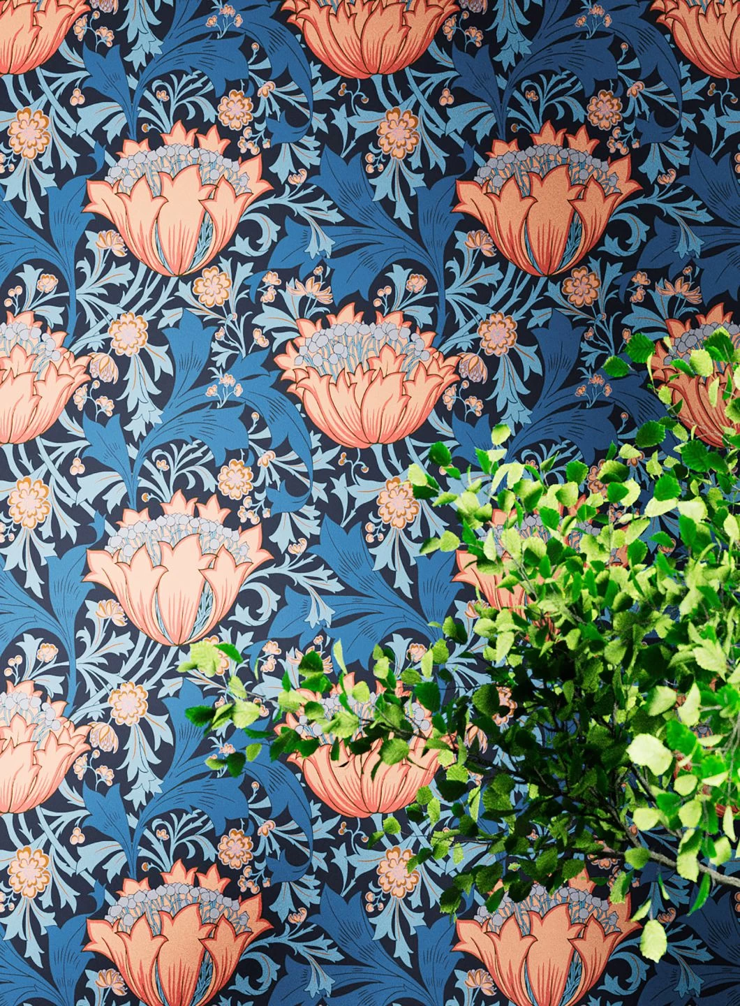 Tapete St Sabastian Blautöne 4 Tapete St Sabastian Blautöne – Bild 4