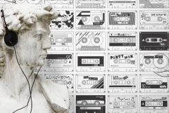 Tapete Stereo Nostalgia Weiss -Berühmt Tapeten Geschäft Stereo Nostalgia B 835131 2880x1440