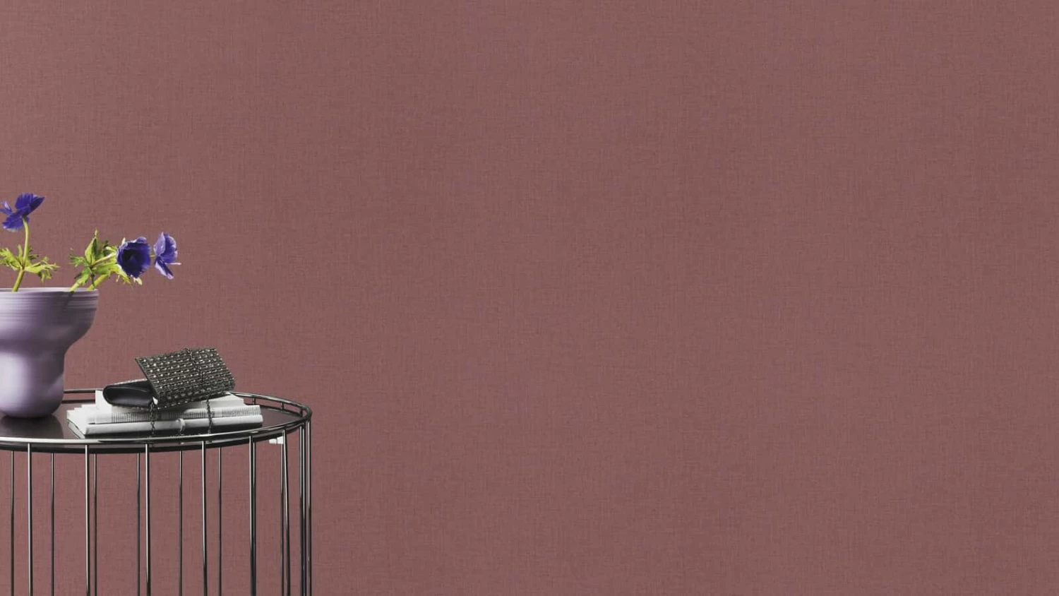 Tapete Barbara Home Collection Einfarbig Meliert Mauve 1 Tapete Barbara Home Collection Einfarbig Meliert Mauve