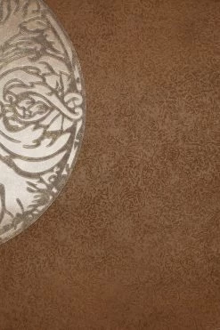 Tapete Vlies Blumen Braun Metallic Dieter Langer 55946