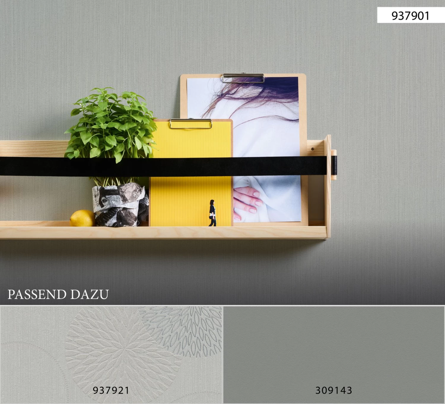 A.S. Creation Tapete Einfarbig Grau AS Creation 93790-1 5 A.S. Creation Tapete Einfarbig Grau AS Creation 93790-1 – Bild 5