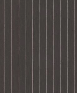 Tapete Textil Gestreift Striche Glitzer Schwarz Grau 079271