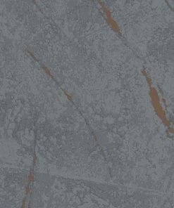 Tapete Vlies Struktur Glanz-Effekt Blau Marburg 57926