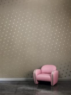 Versace Home Tapete Medusa Kopf Silber-grau Glanz 34862-3 -Berühmt Tapeten Geschäft Tapete Versace Home Medusa silbergrau Metallic 3 2