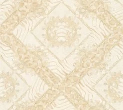 Versace Home Tapete Ornament Zebra Creme Glanz 34904-4