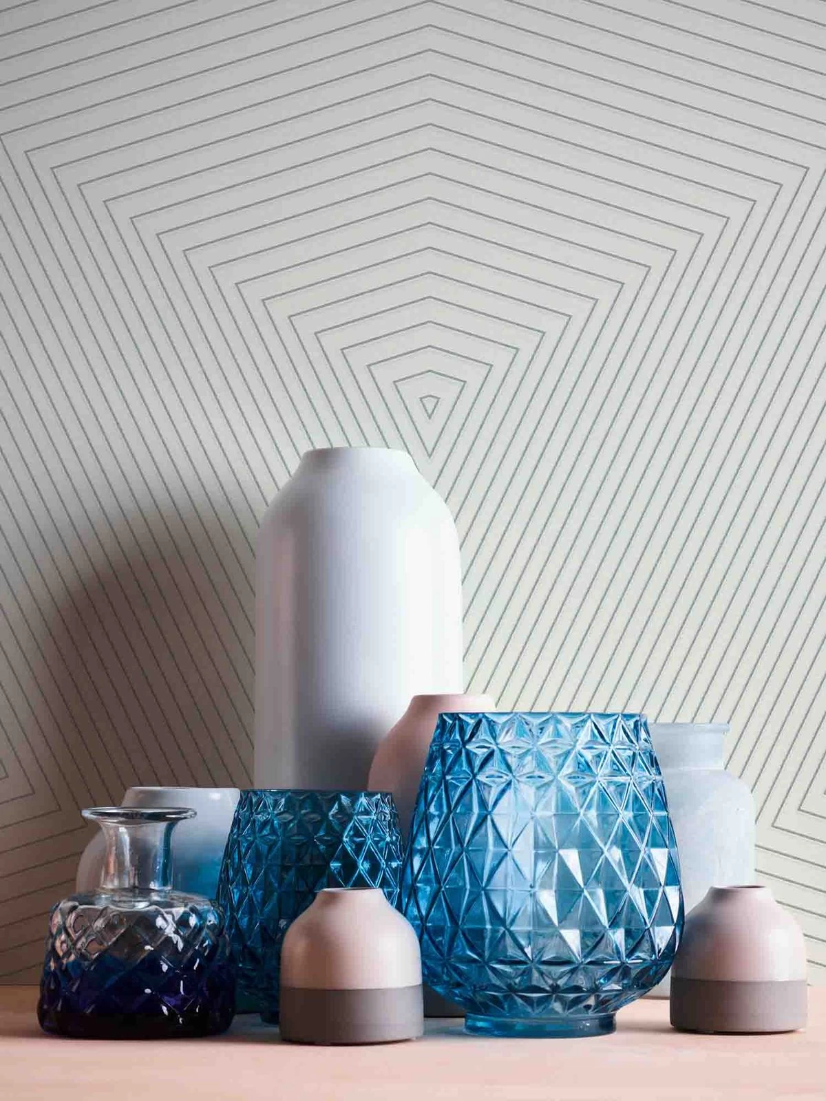 A.S. Creation Tapete Vlies 37522-2 Geometrisch Weiß Silber 4 A.S. Creation Tapete Vlies 37522-2 Geometrisch Weiß Silber – Bild 4