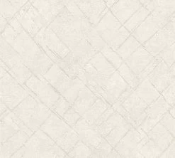 A.S. Creation Tapete Vlies Abstrakt Karo Cremegrau 36881-3