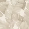 Tapete Vlies Bananenblätter Beige Creme Metallic 31625