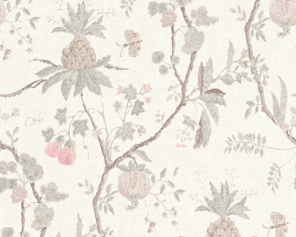 Tapete Vlies Baum Barock Cremegrau Braun 36719-1 1 Tapete Vlies Baum Barock Cremegrau Braun 36719-1