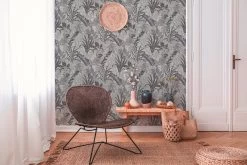 Tapete Vlies Blätter Floral Grau Weiß 37860-4 9 Tapete Vlies Blätter Floral Grau Weiß 37860-4 -Berühmt Tapeten Geschäft Tapete Vlies Blaetter Floral grau weiss 37860 4 63206691 4