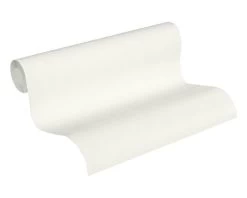 A.S. Creation Tapete Vlies Einfarbig Streifen Weiß 2885-78