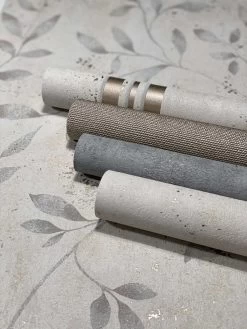 Tapete Vlies Floral Blätter Metallic Greige Gold 32633 -Berühmt Tapeten Geschäft Tapete Vlies Floral Blaetter Metallic greige gold 32633 63206229 1