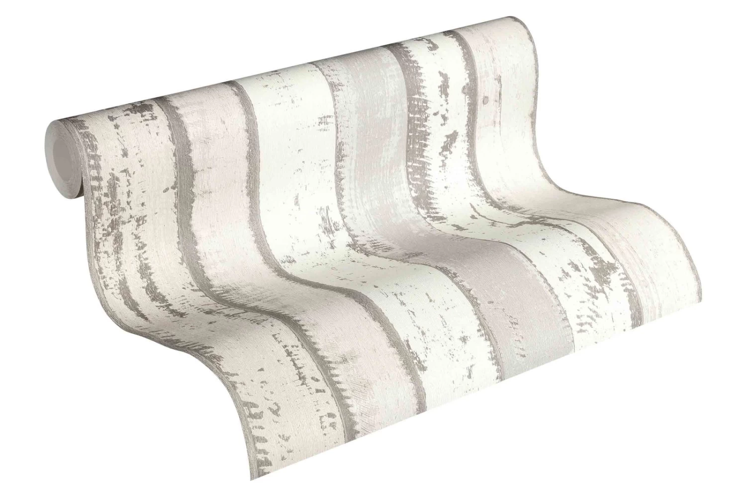 Tapete Vlies Holzbrett Used Look Grau Weiß 30258-3 2 Tapete Vlies Holzbrett Used Look Grau Weiß 30258-3 – Bild 2