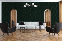 Tapete Vlies Marmor Design Dunkelgrün Gold Glanz 37855-5 -Berühmt Tapeten Geschäft Tapete Vlies Marmor Design dunkelgruen gold Glanz 37855 5 63206672 2