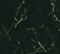 Tapete Vlies Marmor Design Dunkelgrün Gold Glanz 37855-5