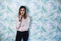 A.S. Creation Tapete Vlies Palmenblatt Grün Blau Designdschungel 34125-1 -Berühmt Tapeten Geschäft Tapete Vlies Palmenblatt gruen blau Designdschun 6