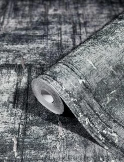 Tapete Vlies Patina Kork Schwarz Silber Metallic 85749 -Berühmt Tapeten Geschäft Tapete Vlies Patina Kork schwarz silber Metallic 85749 63210252 3