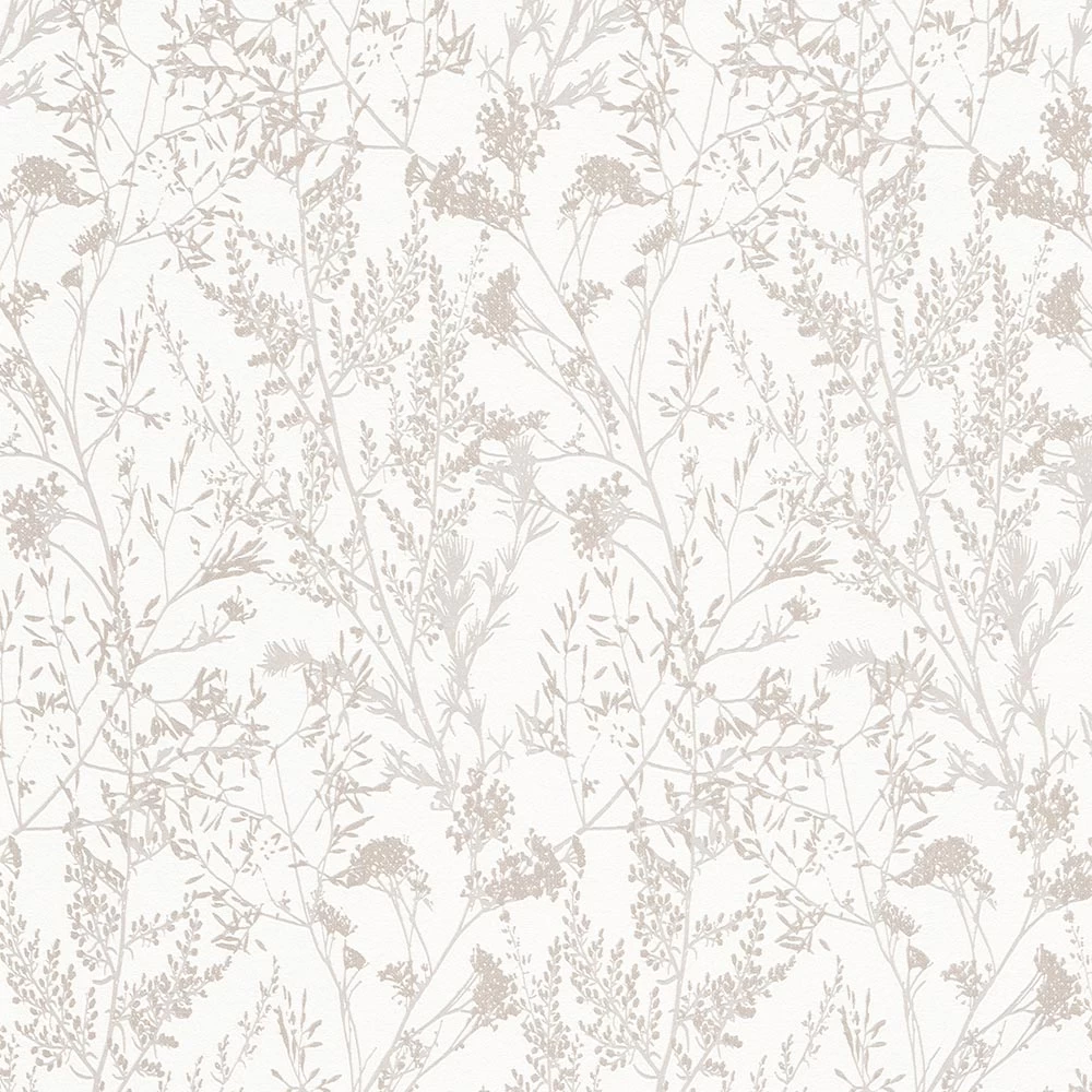 Tapete Vlies Pflanzen Floral Creme Beige 10251-14 4 Tapete Vlies Pflanzen Floral Creme Beige 10251-14 – Bild 4