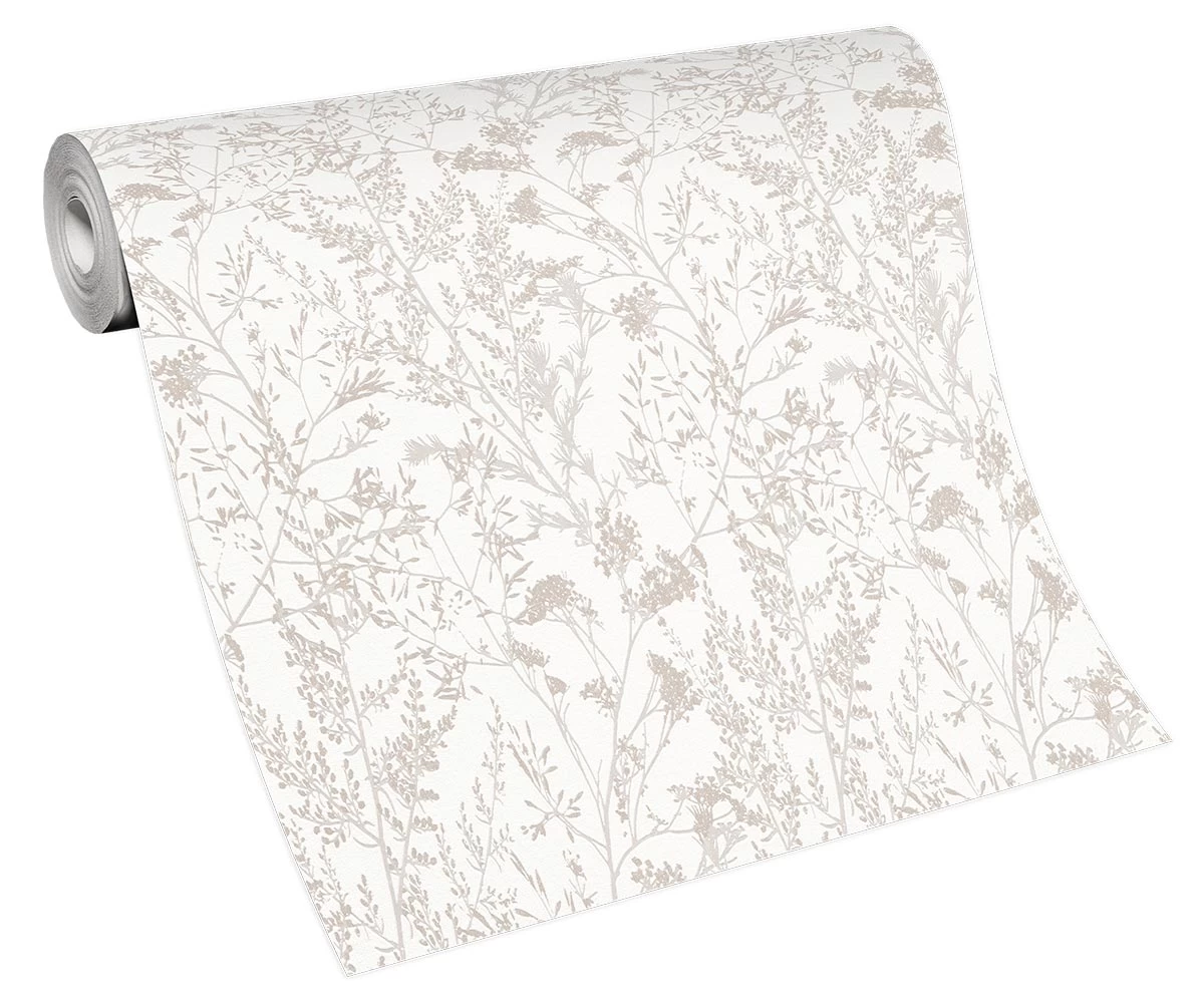 Tapete Vlies Pflanzen Floral Creme Beige 10251-14 3 Tapete Vlies Pflanzen Floral Creme Beige 10251-14 – Bild 3