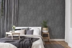 Tapete Vlies Putz-Optik Struktur Anthrazit Gold 38195-1 -Berühmt Tapeten Geschäft Tapete Vlies Putz Optik Struktur anthrazit gold 38195 1 63209695